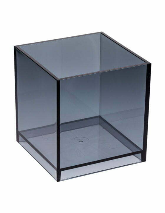 Box L transparent grey