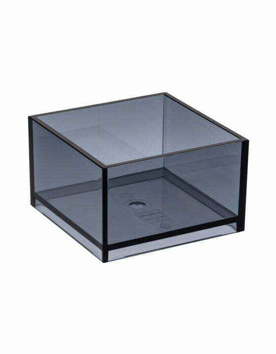 Box M transparent grey