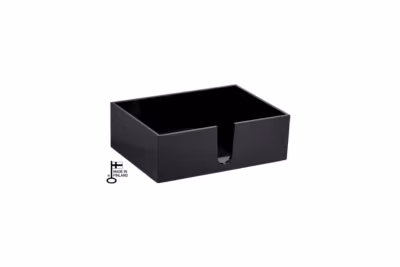 Box with fingerhole L black