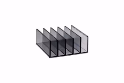 Sortteri S transparentti harmaa